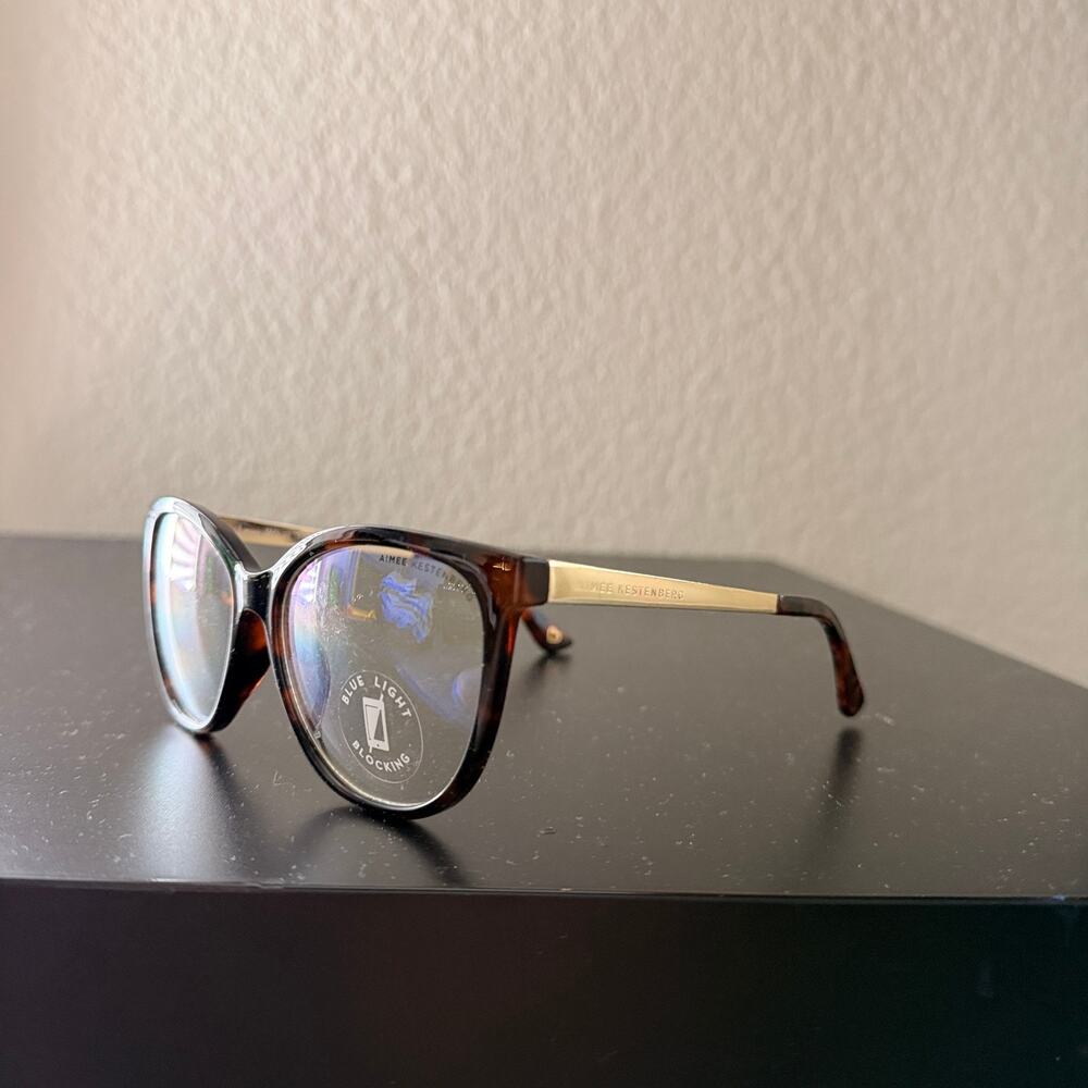Aimee Kestenberg 12748TR-135800 Eyeglasses - Blue. LIght